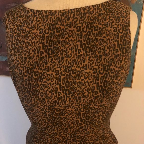 Retro leopard “Betty Page”dress size large - Picture 3 of 4